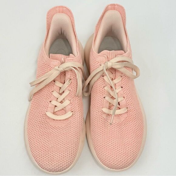 Vivia URBAN Mesh Peach Pink Sporty Athleisure Hands Free Slip On Sneaker - Picture 6 of 16